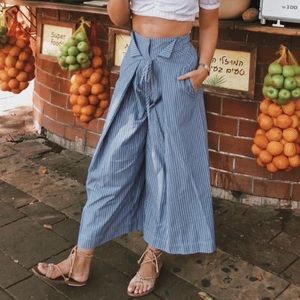 Aritzia Babaton pinstripe pant size 8